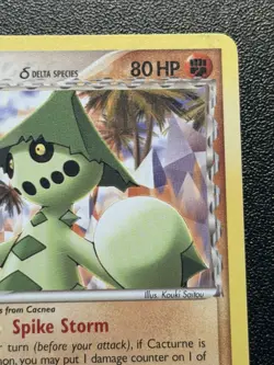 Cacturne Delta Species 15/100 Crystal Guardians Pokemon Card - Image 3