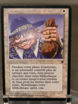 Land Tax FBB French Legends/ Renaissance Pack Fresh MTG NM - Image 2