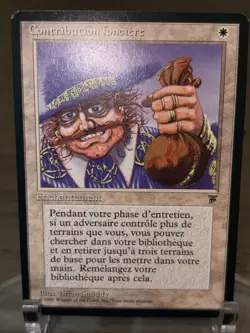 Land Tax FBB French Legends/ Renaissance Pack Fresh MTG NM - Image 3