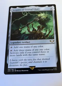 Sceptre of Eternal Glory - 166 - NM - Universes Beyond: Warhammer 40,000 - Image 1