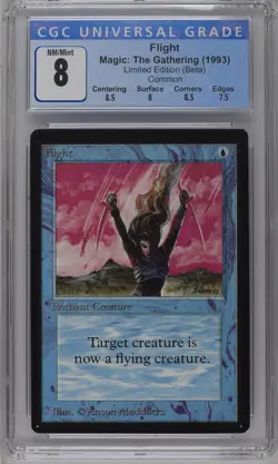 FLIGHT Beta C CGC 8 MTG [Nostalgium] - Image 1