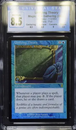 UNIFYING THEORY Odyssey Foil Rare CGC 8.5 Q++ MTG [Nostalgium] - Image 1