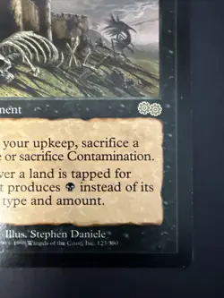 Contamination Urza's Saga MTG Magic the Gathering - Image 4