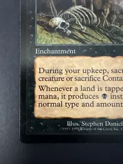 Contamination Urza's Saga MTG Magic the Gathering - Image 5