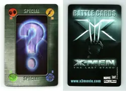 Special - X-Men The Last Stand Battle Cards 2006 Daily Mail CCG Card - Image 1