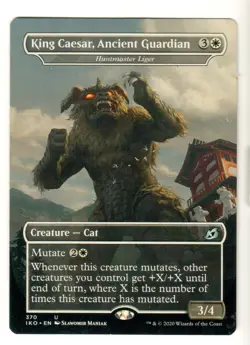 King Ceasar Anciant Guardian Ikoria Lair of Behe Full Art Beauty - Image 1