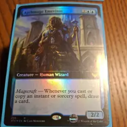 Light Play x 1 Archmage Emeritus - Foil - Extended Art Strixhaven: School of Mag - Image 1