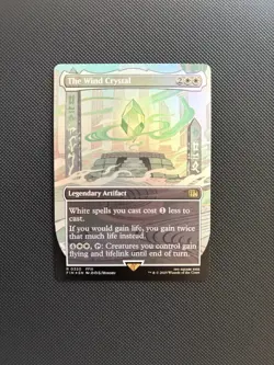 The Wind Crystal (Borderless) Final Fantasy Foil - Image 1