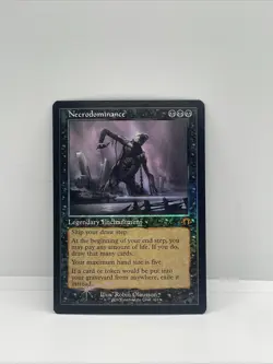 Necrodominance (Retro Frame) Modern Horizons 3 Foil 411 NM Legendary, MTG - Image 1