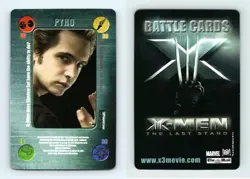 Pyro - X-Men The Last Stand Battle Cards 2006 Daily Mail CCG Card - Image 1