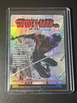 Miles Morales (0234) (Borderless) #234 (Foil) (NM) Spider-Man SPM Magic MTG - Image 1
