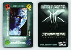 Mystique - X-Men The Last Stand Battle Cards 2006 Daily Mail CCG Card - Image 1