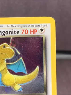 Pokemon TCG Dark Dragonite 5/82 Team Rocket Holo Rare VTG WOTC 2000 - Image 3