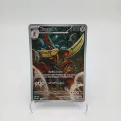 Kingambit 130 Promo Pokemon TCG Scarlet & Violet Promo NM Miscut - Image 1