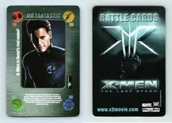 Mr Fantastic - X-Men The Last Stand Battle Cards 2006 Daily Mail CCG Card - Image 1