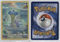 Full Art - Lapras Pokemon Sword & Shield Crown Zenith Galarian Gallery #GG05 - Image 3