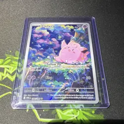 Pokemon Lillie's Clefairy ex 094/88 Journey Together Rare Holo English - Image 1