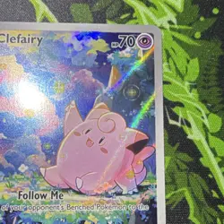 Pokemon Lillie's Clefairy ex 094/88 Journey Together Rare Holo English - Image 3