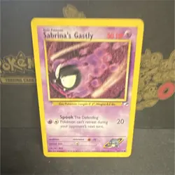 Pokemon TCG Sabrina's Gastly Gym Challenge Common Regular 93/132 50 HP English - Image 1