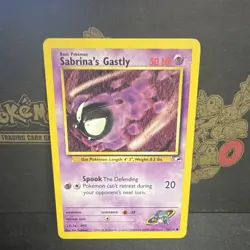 Pokemon TCG Sabrina's Gastly Gym Challenge Common Regular 93/132 50 HP English - Image 3