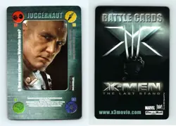 Juggernaut - X-Men The Last Stand Battle Cards 2006 Daily Mail CCG Card - Image 1