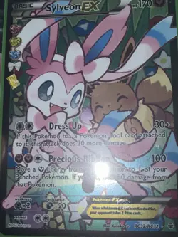 Sylveon EX Full Art RC32/RC32 Radiant Collection - Image 3