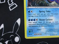 Kyogre 53/160 Cracked Ice Holo Primal Clash Pokemon TCG MP - Image 5