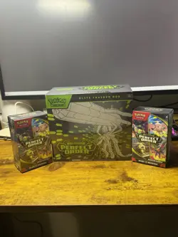 Pokemon TCG ME03: Perfect Order Elite Trainer Box (ETB) + Booster Bundle X2 - Image 1