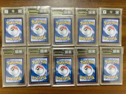 2024 Pokemon TCG Chinese Eeveelutions & Mew V 020-084/132 RR OCD 10 lot 10 VB16 - Image 2