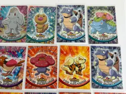 Vintage Pokemon Topps TV Animation Blastoise Venusaur Arcanine - Image 3