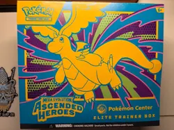 Pokemon Ascended Heroes Pokemon Center Exclusive Elite Trainer Box ETB Sealed - Image 1