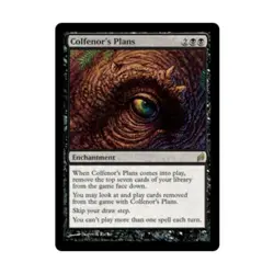 WOTC MtG Lorwyn Colfenor's Plans (R) (Foil) EX - Image 1