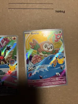 Pokemon TCG First Partner Illustration Collection Series 1 Gen 7 Starters Set - Image 4