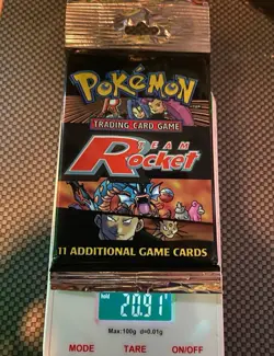 Sealed Heavy Pokemon Team Rocket pack 742818061766 - Image 1
