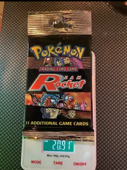 Sealed Heavy Pokemon Team Rocket pack 742818061766 - Image 2