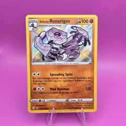 Galarian Runerigus SV066/SV122 Shining Fates Shiny Vault Holo Pokemon TCG NM - Image 1