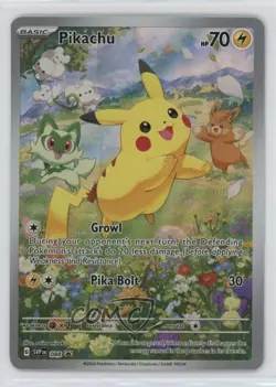 Pikachu (Paldea Adventure Chest) Holo Pokemon Scarlet & Violet Black Star Promo - Image 1