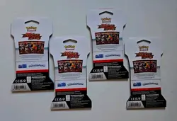 Pokemon TCG Destined Rivals Sleeved Booster Packs Lot of 4 New Sealed - Image 2