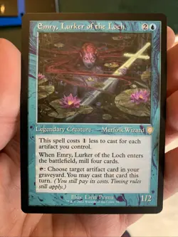MTG - Emry, Lurker of the Loch - Retro Frame - The Brothers' War - Magic - Image 1