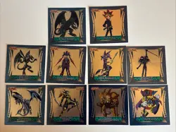Yu-Gi-Oh X Topps Sticker Lot (Gold Foil, Silver Foil, Red & Yellow) Total Of 73 - Image 2