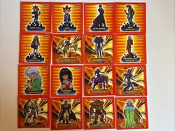 Yu-Gi-Oh X Topps Sticker Lot (Gold Foil, Silver Foil, Red & Yellow) Total Of 73 - Image 3