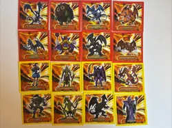 Yu-Gi-Oh X Topps Sticker Lot (Gold Foil, Silver Foil, Red & Yellow) Total Of 73 - Image 4