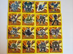 Yu-Gi-Oh X Topps Sticker Lot (Gold Foil, Silver Foil, Red & Yellow) Total Of 73 - Image 5