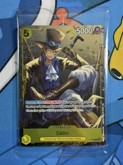 Sabo P-073 Tin Pack Set Vol. 2 Promo One Piece Card Game SEALED - Image 1