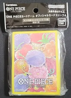 One Piece Devil Fruit 70ct Sleeves Official Bandai Carddass - Offers Welcome - Image 1