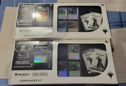 x2 Magic The Gathering Final Fantasy MTG Commander Kits COSTCO Cloud & Y’shtola - Image 1