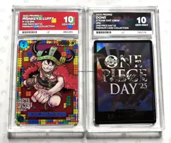 Luffy P-110 ACE 10 + DON!! One Piece Day 25 2025 Promo Set Japanese Lego - Image 1