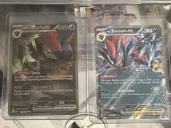 Pokemon N's Zoroark EX Special Illustration Rare Holo Card 280 HP 185/159 - Image 1