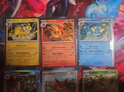 Flareon Jolteon Vaporeon(swirl) Pokemon Card Set of 3 Promo +3 - Image 2
