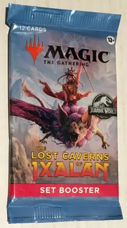 Factory Sealed Magic MTG Lost Caverns of Ixalan Set Booster Pack JURASSIC PARK - Image 1